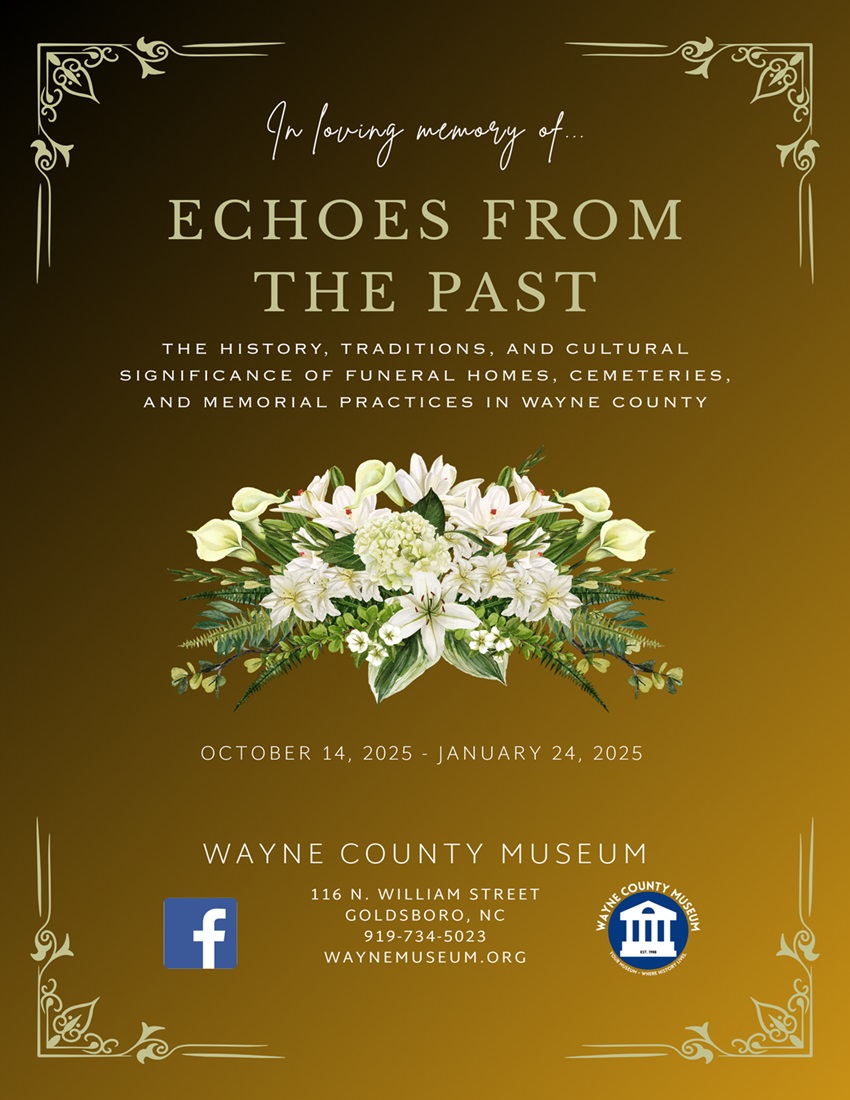 Echos from the Past Exhibit 11/25 - 01/26